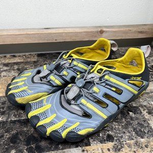 Vibram FiveFingers Treksport Men's Running Sandal Size 13M Gray/Yellow 4301